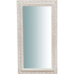 BISCOTTINI Miroir Mural Vertical/horizontal En Bois Blanc Antique Made In Italy -Miroir Soldes Boutique 20354349 2