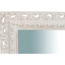BISCOTTINI Miroir Mural Vertical/horizontal En Bois Blanc Antique Made In Italy -Miroir Soldes Boutique 20354349 3