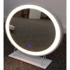 DAZHOM Miroir De Maquillage, Avec ��clairage LED Miroir De Maquillage, Grand Rechargeable Avec Gradation Tactile L��g��re, 50 Cm De Diam��tre -Miroir Soldes Boutique 20707055 1