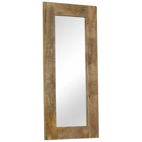 ASUPERMALL Miroir Bois Massif De Manguier 50 X 110 Cm 4 ASUPERMALL Miroir Bois Massif De Manguier 50 X 110 Cm – Image 2