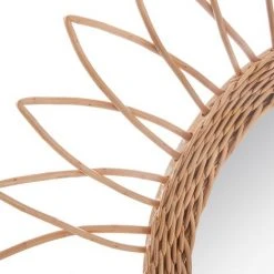 ATMOSPHERA CRÉATEUR D'INTÉRIEUR Miroir En Rotin Soleil Pointu D 50 Cm - Beige -Miroir Soldes Boutique 22775923 3