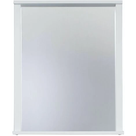 TREND TEAM FLORIDA-ORLANDO - Meuble Salle De Bain Mélaminé - Miroir. L - H - P : 63 - 78 - 12 Cm - Blanc 3 TREND TEAM FLORIDA-ORLANDO - Meuble Salle De Bain Mélaminé - Miroir. L - H - P : 63 - 78 - 12 Cm - Blanc