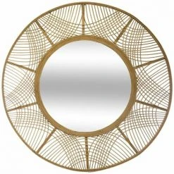 ATMOSPHERA Miroir En Bambou Ina - Beige 8 ATMOSPHERA Miroir En Bambou Ina - Beige -Miroir Soldes Boutique 22965556 2