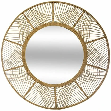 ATMOSPHERA Miroir En Bambou Ina - Beige 4 ATMOSPHERA Miroir En Bambou Ina - Beige – Image 2