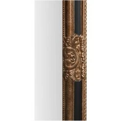 BISCOTTINI Miroir Au Sol Sur Pied L40XPR3XH170 Cm Finition Noir Vieillie -Miroir Soldes Boutique 23005813 4