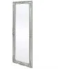 Topdeal Miroir Mural Style Baroque 140 X 50 Cm Argenté