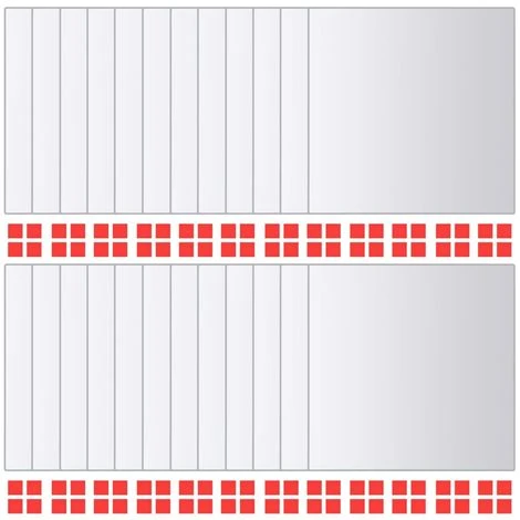 Topdeal Carreau De Miroir 24 Pcs Carré Verre 4 Topdeal Carreau De Miroir 24 Pcs Carré Verre – Image 2