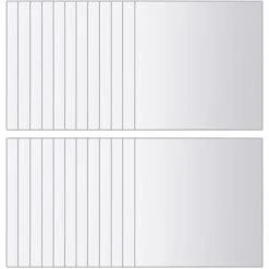 Topdeal Carreau De Miroir 24 Pcs Carré Verre 10 Topdeal Carreau De Miroir 24 Pcs Carré Verre -Miroir Soldes Boutique 23025600 4