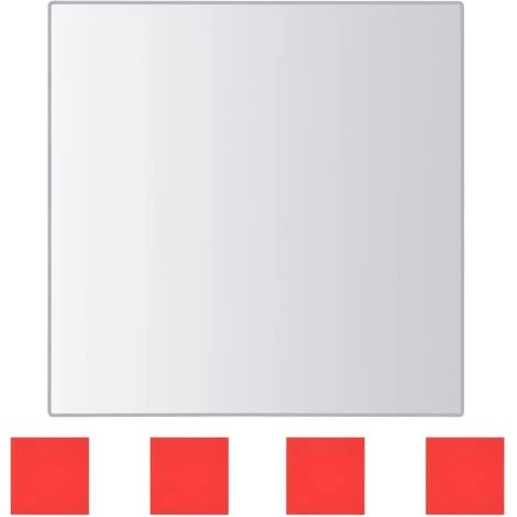 Topdeal Carreau De Miroir 24 Pcs Carré Verre 7 Topdeal Carreau De Miroir 24 Pcs Carré Verre – Image 5