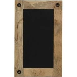 Topdeal Miroir Bois De Manguier Massif 50 X 80 Cm -Miroir Soldes Boutique 23042901 5