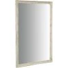 BISCOTTINI Miroir Miroir Mural Et Miroir Suspendu Vertical/horizontal L60xPR4xH90 Cm Finition Blanc Antique -Miroir Soldes Boutique 23285553 1