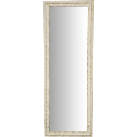 BISCOTTINI Miroir Miroir Mural Et Miroir Suspendu Vertical/horizontal L50xPR4xH140 Cm Finition Blanc Antique 4 BISCOTTINI Miroir Miroir Mural Et Miroir Suspendu Vertical/horizontal L50xPR4xH140 Cm Finition Blanc Antique – Image 2