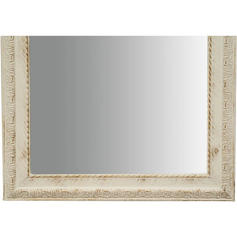 BISCOTTINI Miroir Miroir Mural Et Miroir Suspendu Vertical/horizontal L50xPR4xH140 Cm Finition Blanc Antique 6 BISCOTTINI Miroir Miroir Mural Et Miroir Suspendu Vertical/horizontal L50xPR4xH140 Cm Finition Blanc Antique – Image 4