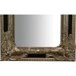 BISCOTTINI Miroir Mural Et Miroir Suspendu Vertical/horizontal L35xPR4xH82 Cm Argent Et Noir Finition Antique 11 BISCOTTINI Miroir Mural Et Miroir Suspendu Vertical/horizontal L35xPR4xH82 Cm Argent Et Noir Finition Antique -Miroir Soldes Boutique 23686283 5