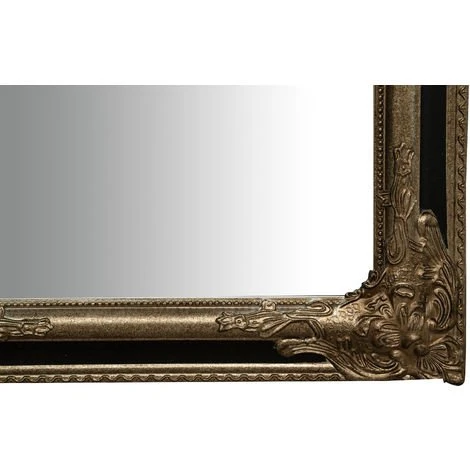 BISCOTTINI Miroir Mural Et Miroir Suspendu Vertical/horizontal L50xPR4xH70 Cm Argent Et Noir Finition Antique 7 BISCOTTINI Miroir Mural Et Miroir Suspendu Vertical/horizontal L50xPR4xH70 Cm Argent Et Noir Finition Antique – Image 5