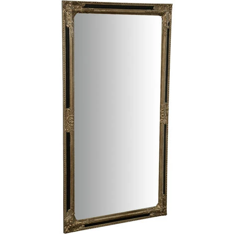 BISCOTTINI Miroir Mural Et Miroir Suspendu Vertical/horizontal L72xPR4xH132 Cm Argent Et Noir Finition Antique 3 BISCOTTINI Miroir Mural Et Miroir Suspendu Vertical/horizontal L72xPR4xH132 Cm Argent Et Noir Finition Antique
