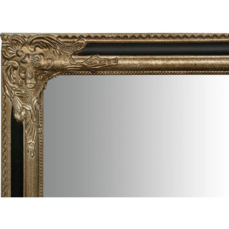 BISCOTTINI Miroir Mural Et Miroir Suspendu Vertical/horizontal L72xPR4xH132 Cm Argent Et Noir Finition Antique 5 BISCOTTINI Miroir Mural Et Miroir Suspendu Vertical/horizontal L72xPR4xH132 Cm Argent Et Noir Finition Antique – Image 3