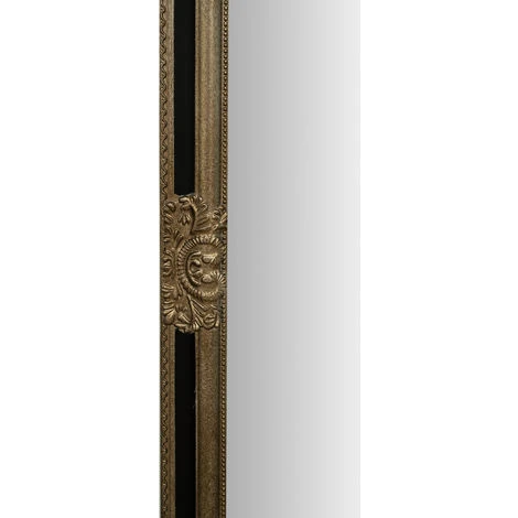 BISCOTTINI Miroir Mural Et Miroir Suspendu Vertical/horizontal L72xPR4xH132 Cm Argent Et Noir Finition Antique 6 BISCOTTINI Miroir Mural Et Miroir Suspendu Vertical/horizontal L72xPR4xH132 Cm Argent Et Noir Finition Antique – Image 4