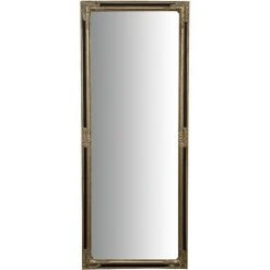 BISCOTTINI Miroir Mural Et Miroir Suspendu Vertical/horizontal L72xPR4xH180 Cm Argent Et Noir Finition Antique -Miroir Soldes Boutique 23686296 2