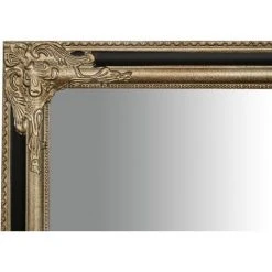 BISCOTTINI Miroir Mural Et Miroir Suspendu Vertical/horizontal L72xPR4xH180 Cm Argent Et Noir Finition Antique -Miroir Soldes Boutique 23686296 3