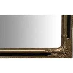 BISCOTTINI Miroir Mural Et Miroir Suspendu Vertical/horizontal L72xPR4xH180 Cm Argent Et Noir Finition Antique -Miroir Soldes Boutique 23686296 4