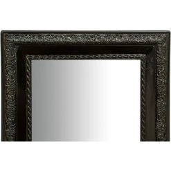 BISCOTTINI Miroir Miroir Mural Et Miroir Suspendu Vertical/horizontal L35xPR4xH82 Cm Finition Noire Brillante -Miroir Soldes Boutique 23686324 3