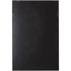 BELIANI Miroir En Verre Argenté 90x60 - Argenté -Miroir Soldes Boutique 23725468 5