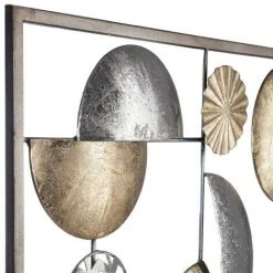 Déco Murale Formes Géométriques Rondes Atmosphera - Argent - Doré Et Argent 5 Déco Murale Formes Géométriques Rondes Atmosphera - Argent - Doré Et Argent -Miroir Soldes Boutique 24303282 2