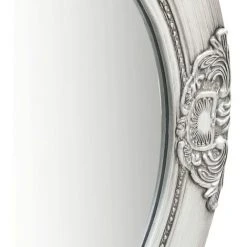 YOUTHUP Miroir Mural Style Baroque 50 Cm Argenté - Argent -Miroir Soldes Boutique 24552600 3