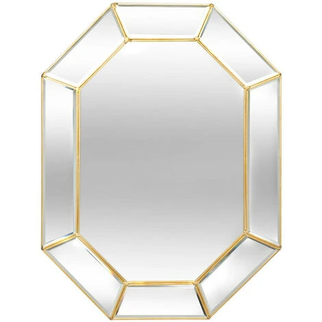 Atmosphera - Miroir Mural En Métal Doré 34 X 45 Cm - Or 3 Atmosphera - Miroir Mural En Métal Doré 34 X 45 Cm - Or