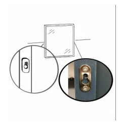 STANO. Miroir Rectangulaire NEO 56x70cm Avec Cadre Noir Mat - Noir -Miroir Soldes Boutique 25011401 4