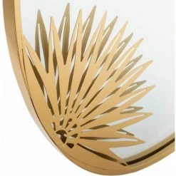 ATMOSPHERA Miroir Feel En Métal 56 X 40 - Doré -Miroir Soldes Boutique 25572826 3