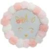 ATMOSPHERA FOR KIDS Miroir Pompons Tout Doux Rose Atmosphera -Miroir Soldes Boutique 25649635 1