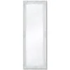TRUE DEAL Miroir Mural Style Baroque 140 X 50 Cm Blanc -Miroir Soldes Boutique 26220301 1