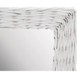 TRUE DEAL Miroir Osier Blanc 50 X 100 Cm 8 TRUE DEAL Miroir Osier Blanc 50 X 100 Cm -Miroir Soldes Boutique 26223403 3