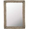 TRUE DEAL Miroir Osier Marron 60 X 80 Cm 2 TRUE DEAL Miroir Osier Marron 60 X 80 Cm -Miroir Soldes Boutique 26223409 1