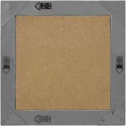 TRUE DEAL Miroir Mural Style Baroque 50x50 Cm Noir -Miroir Soldes Boutique 26304924 3