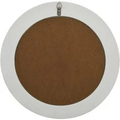 TRUE DEAL Miroir Mural Style Baroque 50 Cm Blanc -Miroir Soldes Boutique 26305079 4