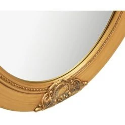 TRUE DEAL Miroir Mural Style Baroque 50x70 Cm Doré 11 TRUE DEAL Miroir Mural Style Baroque 50x70 Cm Doré -Miroir Soldes Boutique 26305115 5