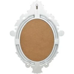 TRUE DEAL Miroir Mural Style Château 56x76 Cm Argenté -Miroir Soldes Boutique 26305145 4