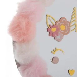 ATMOSPHERA CRÉATEUR D'INTÉRIEUR Miroir Enfant Avec Pompons Tout Doux - Rose 5 ATMOSPHERA CRÉATEUR D'INTÉRIEUR Miroir Enfant Avec Pompons Tout Doux - Rose -Miroir Soldes Boutique 26517671 2