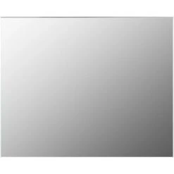 YOUTHUP Miroir Sans Cadre 100x60 Cm Verre - Argent
