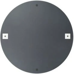 YOUTHUP Miroir Rond Sans Cadre 90 Cm Verre - Argent 9 YOUTHUP Miroir Rond Sans Cadre 90 Cm Verre - Argent -Miroir Soldes Boutique 26529283 3