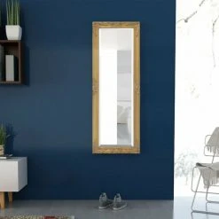 TRUE DEAL Miroir Mural Style Baroque 140 X 50 Cm Doré 9 TRUE DEAL Miroir Mural Style Baroque 140 X 50 Cm Doré -Miroir Soldes Boutique 26660533 3
