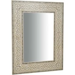 BISCOTTINI Miroir Suspendu Vertical/horizontal En Bois Et Os De Chameau L124xPR4XH163 Cm