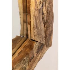 Miroir Mural Rectangulaire En Bois Raffa SKLUM Bois De Teck - 120 Cm 10 Miroir Mural Rectangulaire En Bois Raffa SKLUM Bois De Teck - 120 Cm -Miroir Soldes Boutique 26936900 4