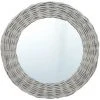 ASUPERMALL Miroir 70 Cm Osier -Miroir Soldes Boutique 26965664 1