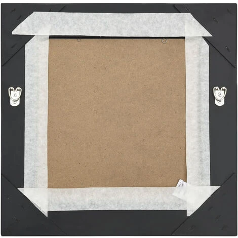 ASUPERMALL Miroir Mural Style Baroque 40x40 Cm Noir 6 ASUPERMALL Miroir Mural Style Baroque 40x40 Cm Noir – Image 4