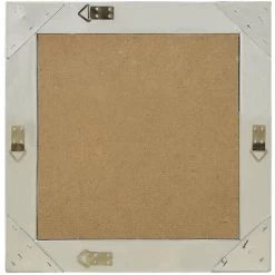 ASUPERMALL Miroir Mural Style Baroque 50x50 Cm Argente -Miroir Soldes Boutique 26965782 3