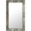 ASUPERMALL Miroir Mural Style Baroque 50x80 Cm Argente -Miroir Soldes Boutique 26965788 1